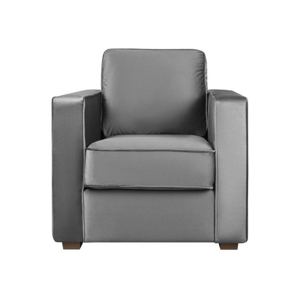 Pilkas fotelis Cosmopolitan Design Denver-image-1