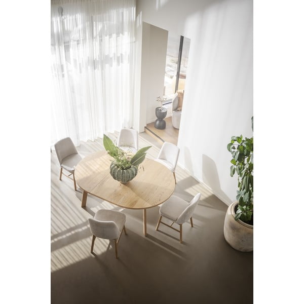 Stalo prailginimas iš ąžuolo 130x50 cm Glenside – Rowico-image-2
