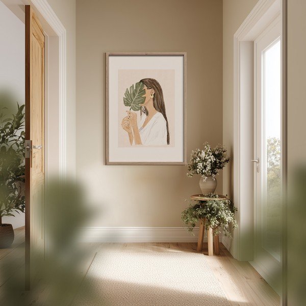 Spausdintas paveikslas su rėmeliu 50x70 cm Hidden – Styler-image-2