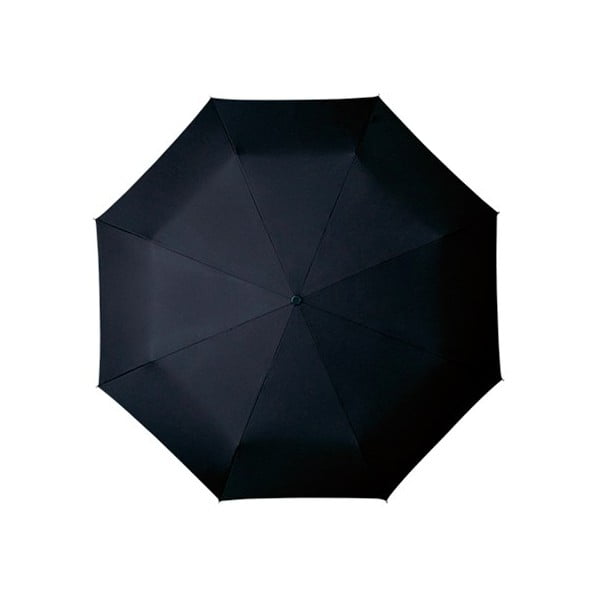Juodas sulankstomas skėtis "Ambiance Gentleman", ⌀ 100 cm