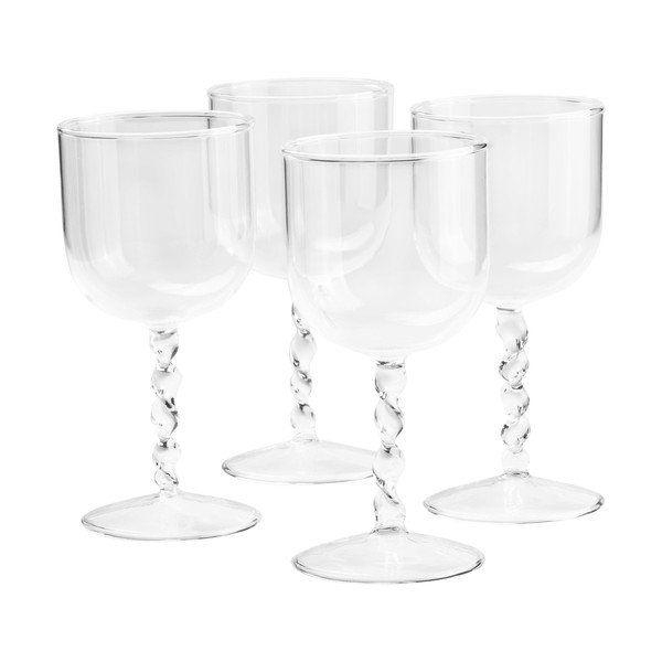 Stiklinės 4 vnt. vynui 380 ml Yuko – Jotex