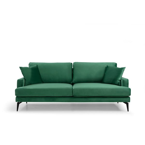 Sofa žalios spalvos 205 cm Papira – Balcab Home