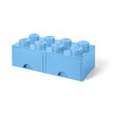 Šviesiai mėlyna daiktadėžė su dviem stalčiais LEGO®