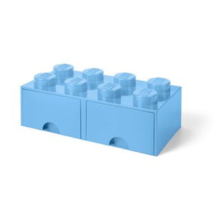 Šviesiai mėlyna daiktadėžė su dviem stalčiais LEGO®