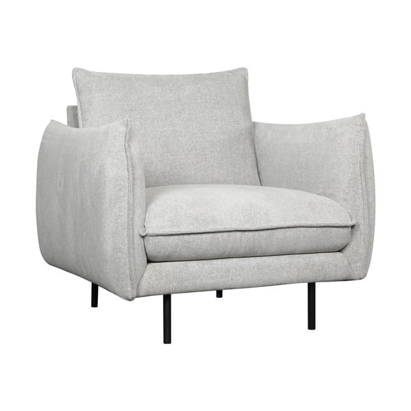 Krėslas šviesiai pilkos spalvos Milano – Furnhouse-image-2