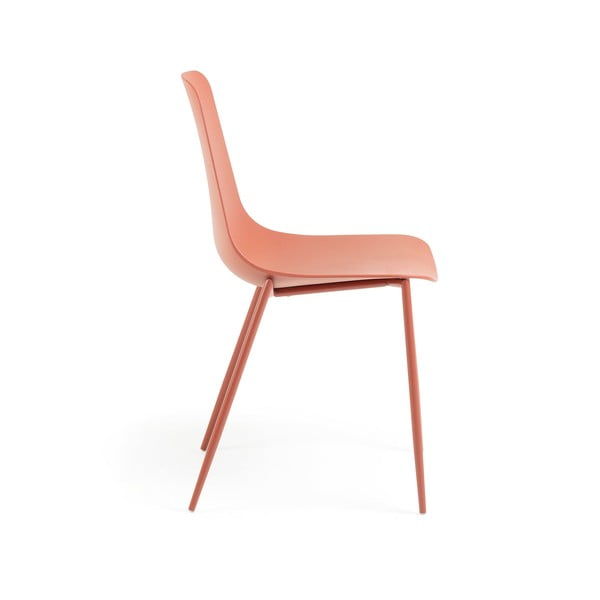 Tamsiai oranžinė valgomojo kėdė Kave Home Wassu-image-2