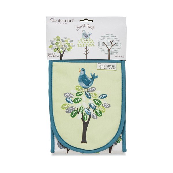 Dvigubos virtuvinės pirštinės Forest Birds – Cooksmart ®-image-2