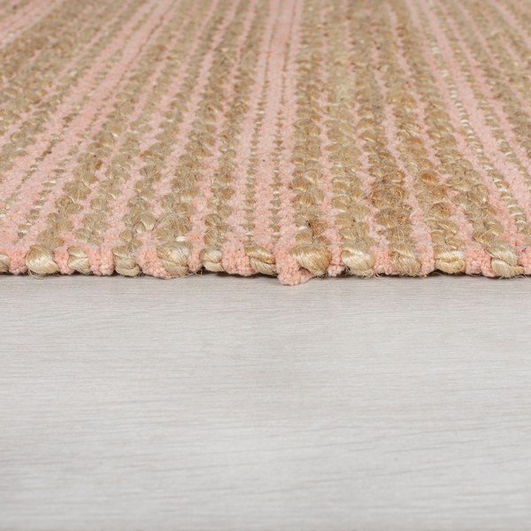 Rožinis džiuto kilimas Flair Rugs Equinox, 160 x 230 cm-image-3
