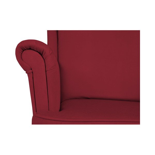Raudonas fotelis Cosmopolitan design Roma-image-2