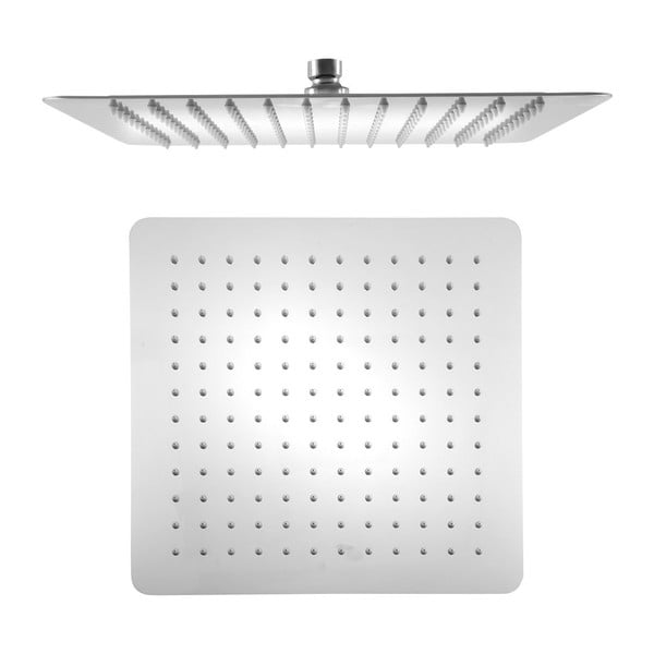 Iš nerūdijančio plieno viršutinis dušas blizgios sidabrinės spalvos Slim – Sapho