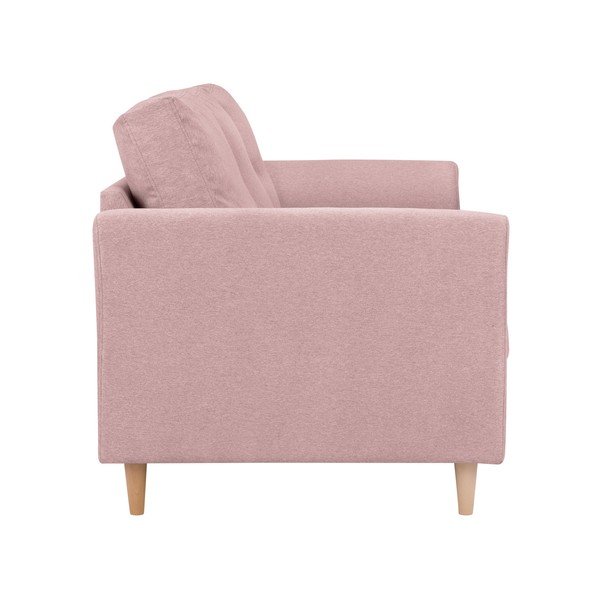 Rožinė dvivietė sofa "Kooko Home Smooth-image-2