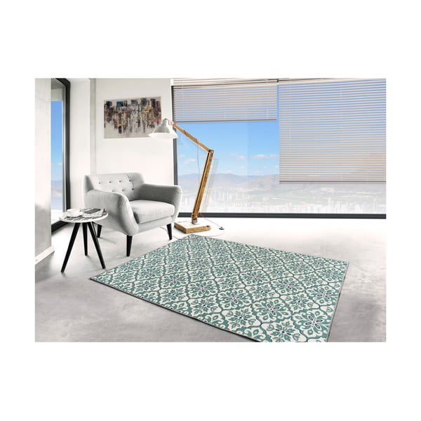 Balta universali Suomijos kiliminė danga, tinkama naudoti lauke, 170 x 120 cm-image-2