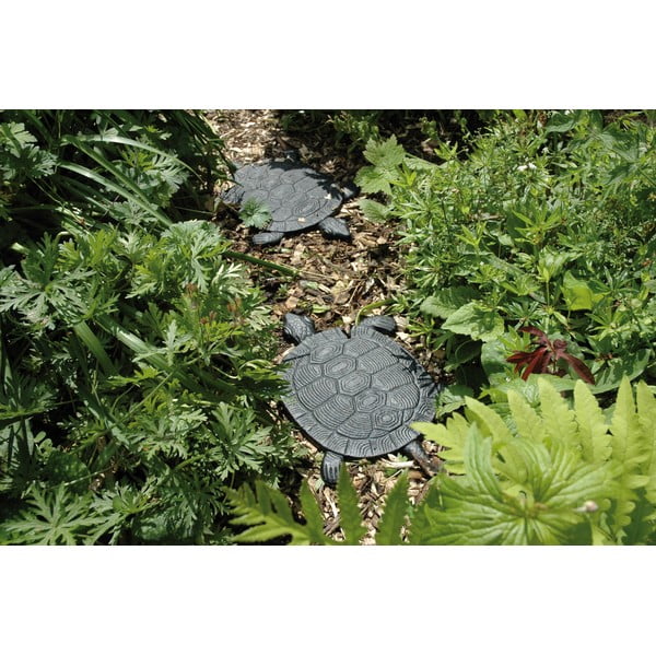Iš metalo sodo takelis Turtle – Esschert Design-image-1