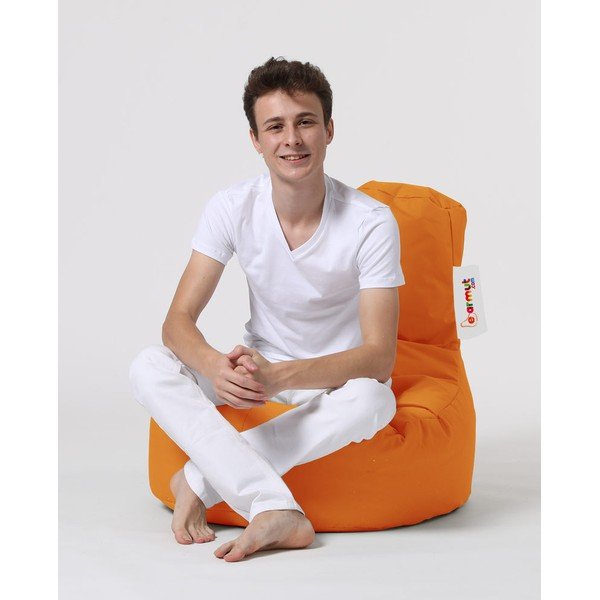 Sėdmaišis oranžinės spalvos Lina – Floriane Garden-image-3