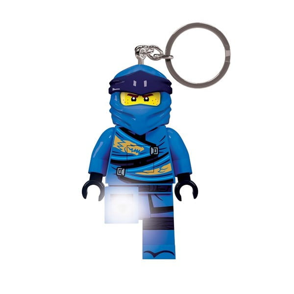 LEGO® Ninjago Legacy Jay šviečiantis raktų pakabukas