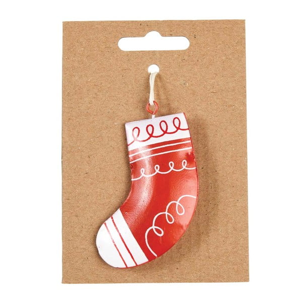 Rankomis tapytas metalinis medžio papuošalas Rex London Stocking-image-2