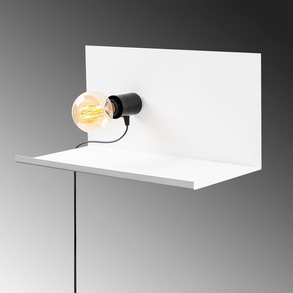 Baltas sieninis šviestuvas Opviq lights Tokijas-image-4