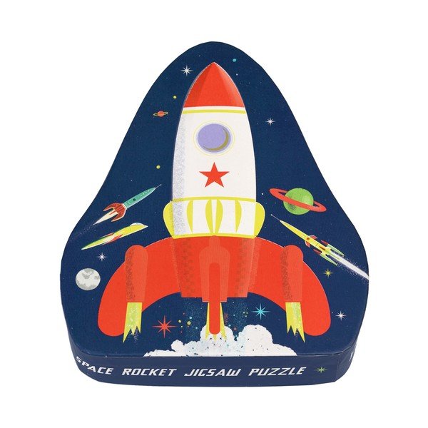 Dėlionė (vienetų skaičius 18) Space Age rocket – Rex London-image-4
