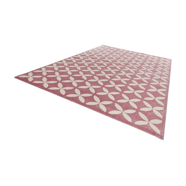 Rožinis kilimas Mėtų kilimai Tiffany, 120 x 170 cm-image-1