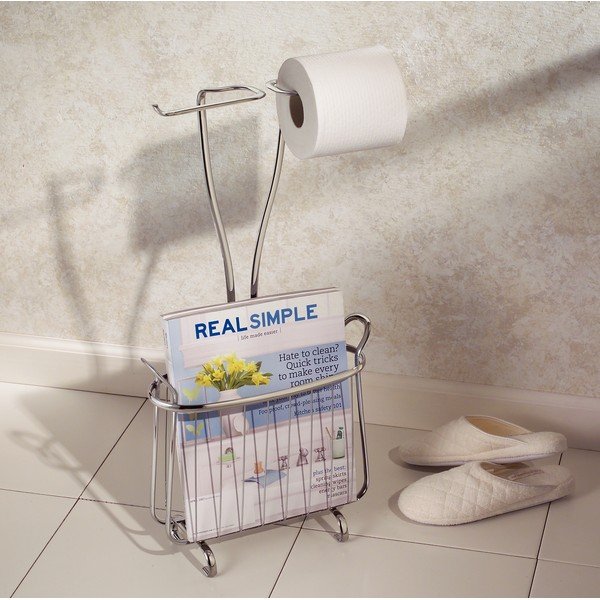 Tualetinio popieriaus ir žurnalų stovas iDesign Axis-image-1