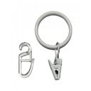 10 užuolaidų žiedų su kabliuku rinkinys - SP TREND