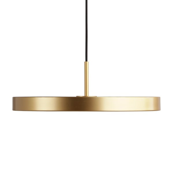 Kabantis šviestuvas auksinės spalvos LED ø 43 cm su metaliniu gaubtu Asteria Medium – UMAGE-image-4