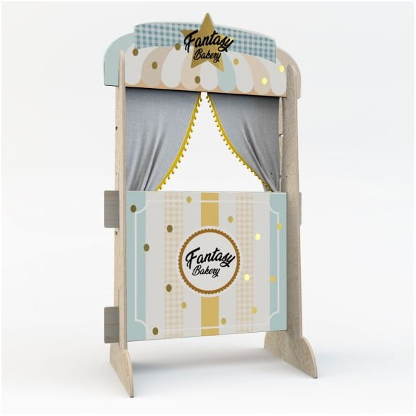 Sieninis dekoratyvinis knygų stovas Dekornik Kepyklėlė-image-1