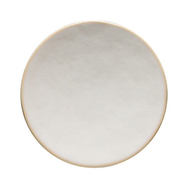 Baltos spalvos keraminis padėklas Costa Nova Roda, ⌀ 19 cm