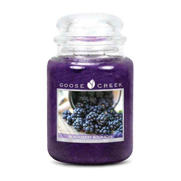 Kvapnioji žvakė stikliniame indelyje "Goose Creek Blackberry Bourbon", 0,68 kg