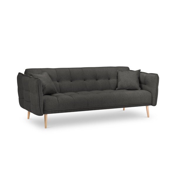 Tamsiai pilka sofa-lova Mazzini Sofos Canna-image-2