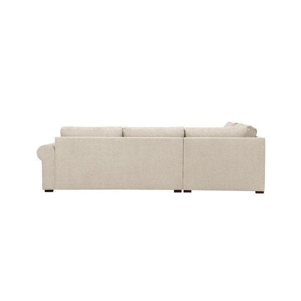 Smėlio spalvos Windsor & Co Sofos Hermes kampinė sofa, dešinysis kampas-image-1