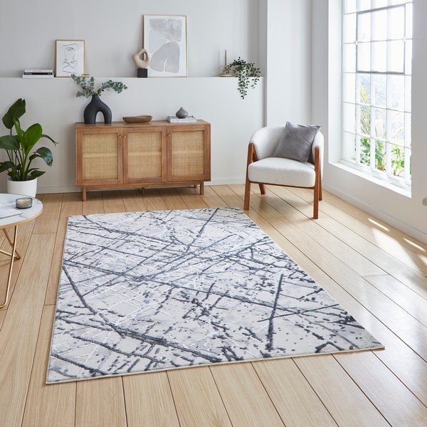 Kilimas šviesiai pilkos spalvos 120x170 cm Artemis – Think Rugs-image-1