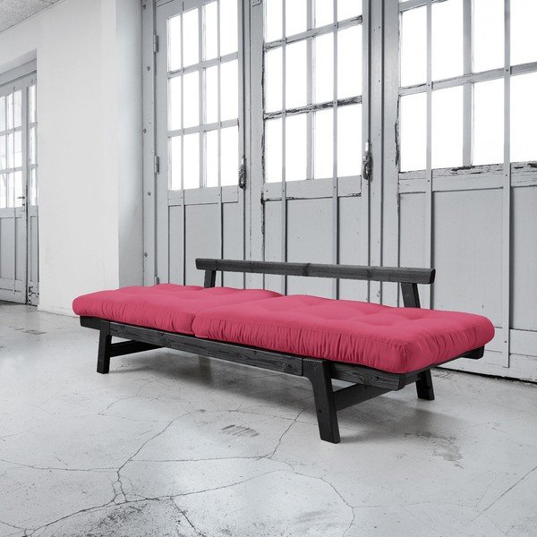 Sofa lova "Karup Step" juoda/magenta-image-2