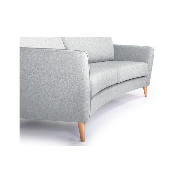 Šviesiai pilka sofa Scandic Paris, 245 cm-image-3