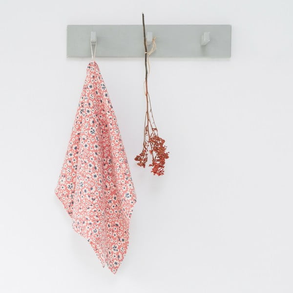 Lininis rankšluostėlis Linen Tales Blossom Poppy, 65 x 45 cm