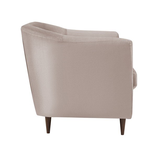 Smėlio spalvos aksominė sofa Kooko Home Glam, 125 cm-image-3