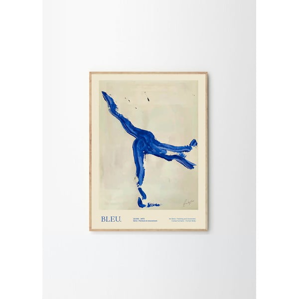 Plakatas 50x70 cm Bleu – Lucrecia Rey Caro – The Poster Club-image-4