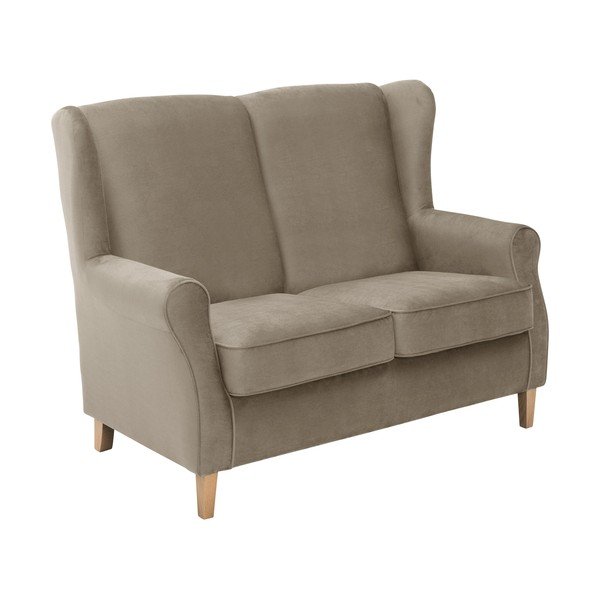 Ruda aksominė sofa Max Winzer Lorris, 139 cm-image-2