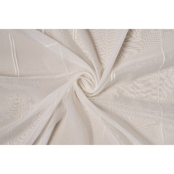 Permatoma užuolaida kreminės spalvos 300x260 cm Frida – Mendola Fabrics