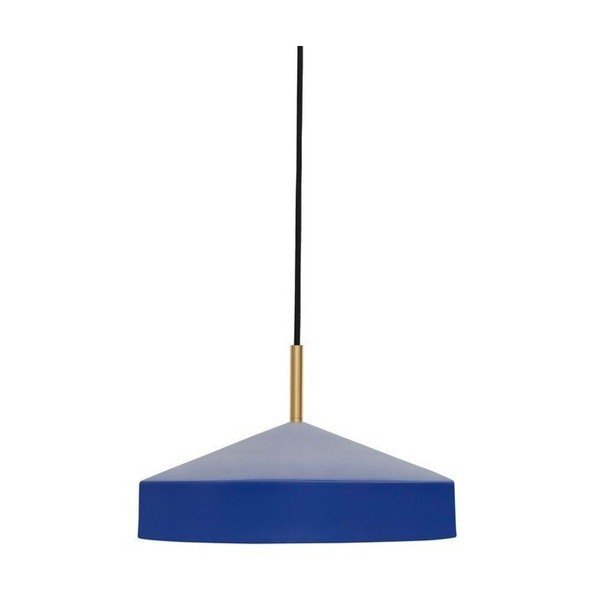 Mėlynos spalvos iš metalo kabantis šviestuvas ø 30 cm Hatto – OYOY Living Design