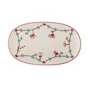 Iš molio padėklas su Kalėdų motyvu 23x38,5 cm Yule – Bloomingville