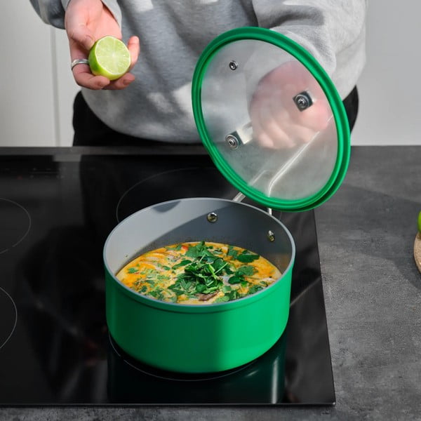 Puodas su dangčiu/su keramine danga tinka indukcinei viryklei 2,4 l Meda 3.0 – FABINI-image-2