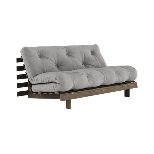 Sulankstoma sofa pilkos spalvos 160 cm Roots – Karup Design