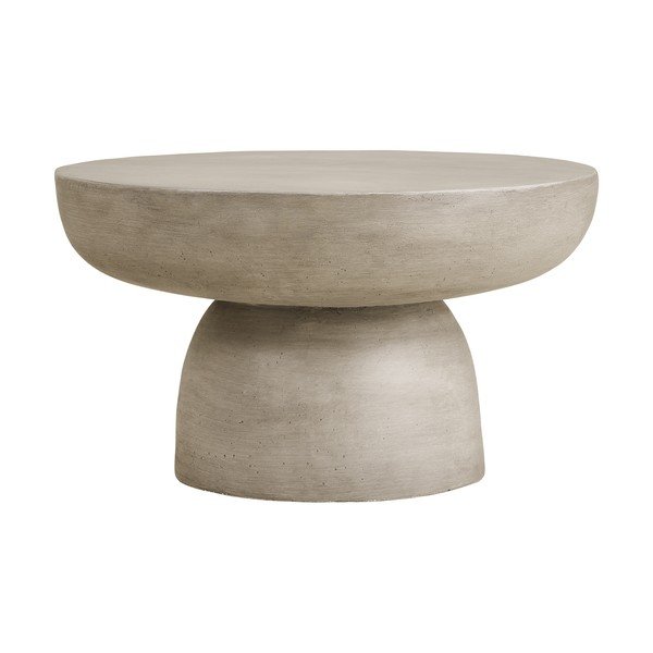 Iš keramikos apvalios formos sodo kavos staliukas ø 60 cm Bonnet – House Nordic