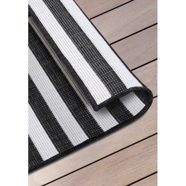 Juodos ir baltos spalvos kilimas 80x150 cm Viela – Hanse Home-image-2