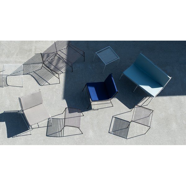 Sodo taburetė baltos spalvos String – Hübsch-image-1