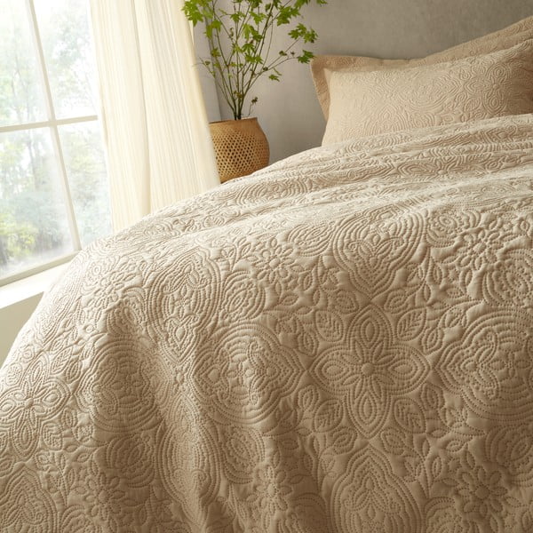 Smėlio spalvos viengulė patalynė 135x200 cm Casablanca Pinsonic – Pineapple Elephant-image-3