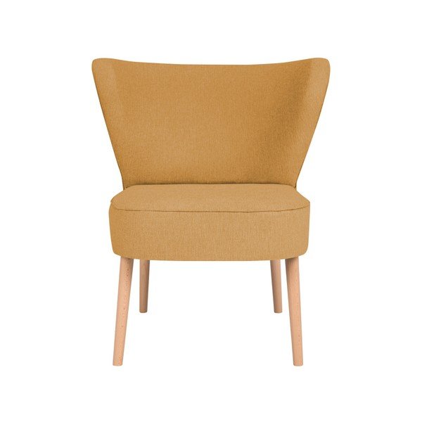 Geltonas fotelis Cosmopolitan design Matteo-image-2