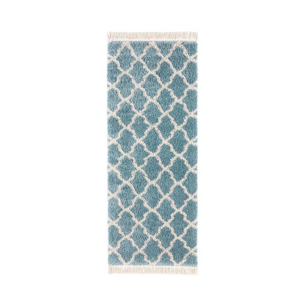 Mėlynas bėgimo takelis Mint Rugs Marino, 80 x 200 cm