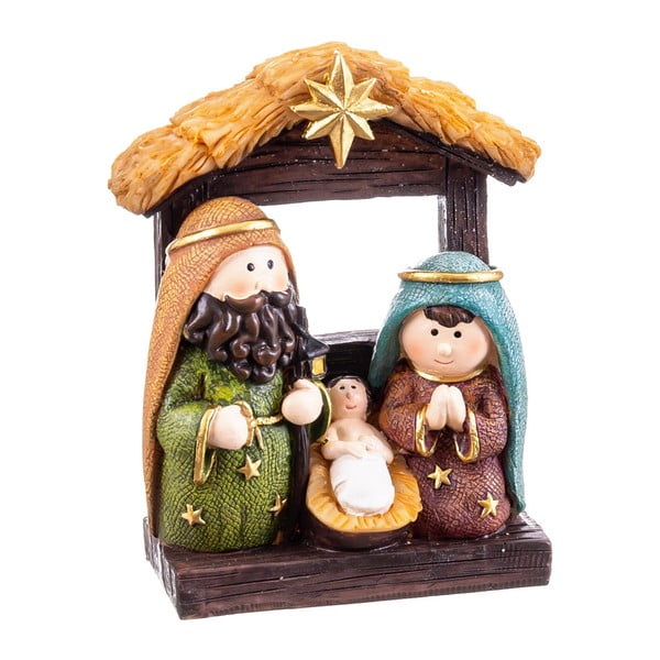 Iš poliesterinės dervos statulėlė su Jėzaus gimimu – Casa Selección